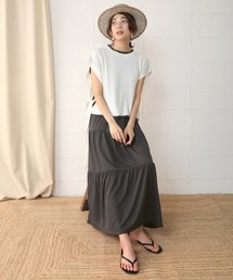 【WEB限定】カットティアードワンピース