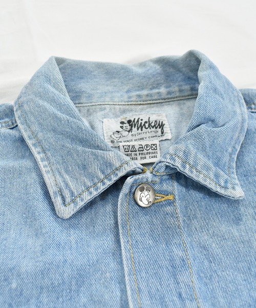OLDMICKEY （オールドミッキー）の「【ヴィンテージ古着】90's Mickey by Jerry Leigh ミッキー デニムジャケット（デニムジャケット・メンズ・ブルー・MEDIUM）」の2枚目の写真