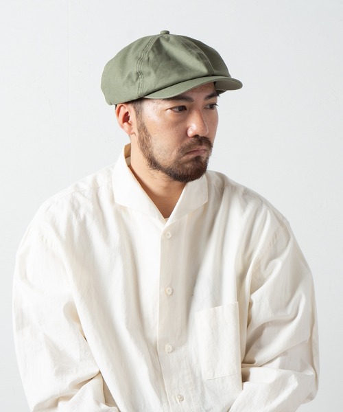 KNOX（ノックス）の「バックサテン　キャスハンチング（ハンチング/ベレー帽・メンズ・ベージュ/カーキ/ブラック・LARGE/MEDIUM）」の3枚目の写真
