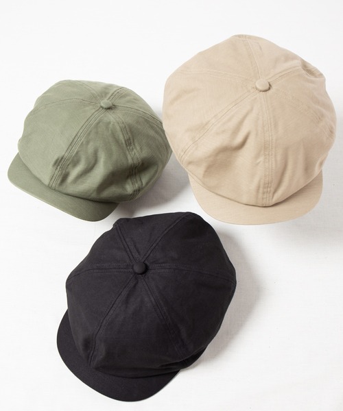 KNOX（ノックス）の「バックサテン　キャスハンチング（ハンチング/ベレー帽・メンズ・ベージュ/カーキ/ブラック・LARGE/MEDIUM）」の9枚目の写真