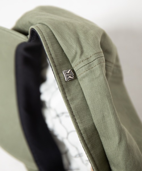 KNOX（ノックス）の「バックサテン　キャスハンチング（ハンチング/ベレー帽・メンズ・ベージュ/カーキ/ブラック・LARGE/MEDIUM）」の6枚目の写真