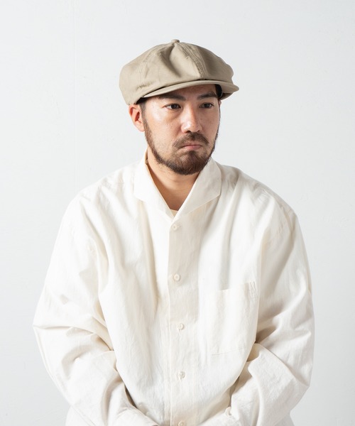KNOX（ノックス）の「バックサテン　キャスハンチング（ハンチング/ベレー帽・メンズ・ベージュ/カーキ/ブラック・LARGE/MEDIUM）」の18枚目の写真