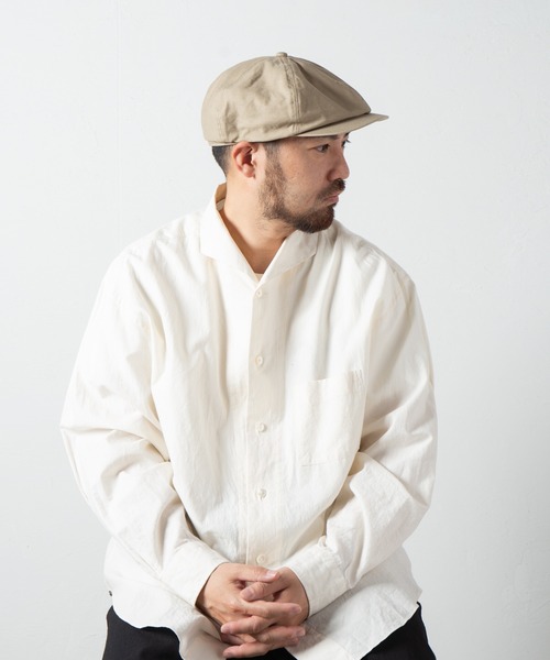 KNOX（ノックス）の「バックサテン　キャスハンチング（ハンチング/ベレー帽・メンズ・ベージュ/カーキ/ブラック・LARGE/MEDIUM）」の17枚目の写真