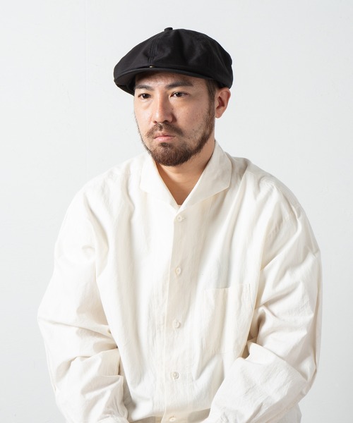 KNOX（ノックス）の「バックサテン　キャスハンチング（ハンチング/ベレー帽・メンズ・ベージュ/カーキ/ブラック・LARGE/MEDIUM）」の14枚目の写真