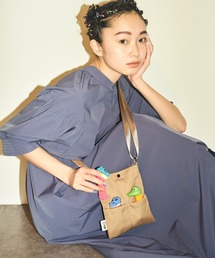 ”PEZ(ペッツ)×ear" 刺繍ミニポシェット/ミニショルダーバッグ ZOO