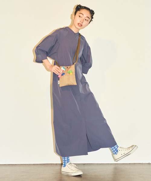 ear PAPILLONNER（イアパピヨネ）の「”PEZ(ペッツ)×ear"  刺繍ミニポシェット/ミニショルダーバッグ　ZOO（ショルダーバッグ・レディース・ブラック/ベージュ・FREE）」の7枚目の写真