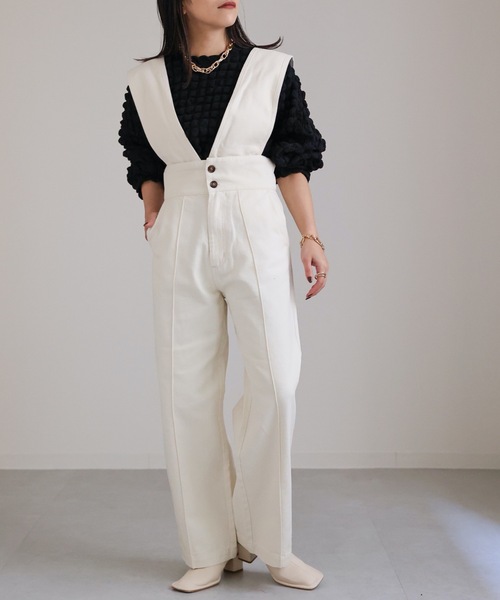 セール】【2WAY】アソートサロペット / テーパードパンツ（サロペット