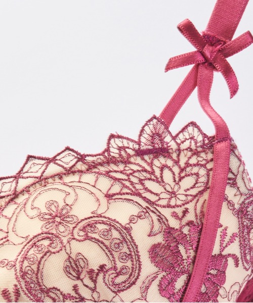 YU'NOW（ユナウ）の「【全12デザインから選べる！】【上下セット/AA-Gカップ】to meeブラ＆ショーツ（ブラ&ショーツ・レディース・ホワイト×イエロー/ベージュ/ワイン/グリーン/アッシュグレー/モスグリーン/ブラウン/パープル/プラム/ブラック系/ミント/カーキ系/オフホワイト/ホワイト×ピンク/オレンジ系/グレイッシュブルー・D80L/G70M/E70M/G75L/F80L/E75L/B75L/D75L/AA70M/B65M/B75M/A65M/C75M/C80L/D70M/C65M/F70M/C70M/F75L/E80L/A75M/B70M/G80L/AA65M/C75L/A70M/E65M/D65M）」の21枚目の写真