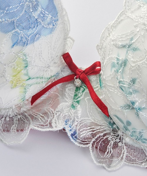 YU'NOW（ユナウ）の「【全12デザインから選べる！】【上下セット/AA-Gカップ】to meeブラ＆ショーツ（ブラ&ショーツ・レディース・ホワイト×イエロー/ベージュ/ワイン/グリーン/アッシュグレー/モスグリーン/ブラウン/パープル/プラム/ブラック系/ミント/カーキ系/オフホワイト/ホワイト×ピンク/オレンジ系/グレイッシュブルー・D80L/G70M/E70M/G75L/F80L/E75L/B75L/D75L/AA70M/B65M/B75M/A65M/C75M/C80L/D70M/C65M/F70M/C70M/F75L/E80L/A75M/B70M/G80L/AA65M/C75L/A70M/E65M/D65M）」の18枚目の写真