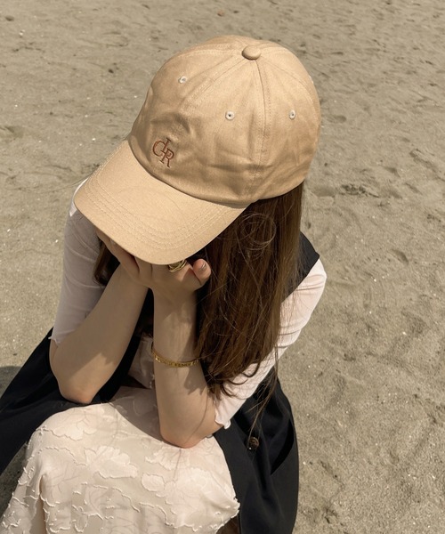 apres jour clair】1周年記念アイテム/CLRロゴキャップ【ZOZOTOWN限定