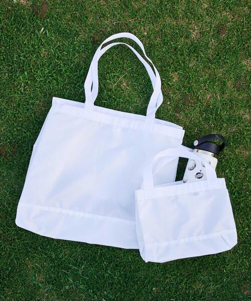 URBAN RESEARCH Sonny Label（アーバンリサーチサニーレーベル）の「OOPS　トートバッグ（トートバッグ・メンズ・ブラック/ホワイト・ONE）」の3枚目の写真