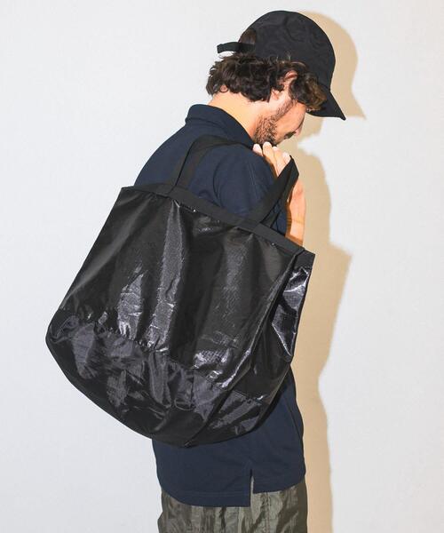 URBAN RESEARCH Sonny Label（アーバンリサーチサニーレーベル）の「OOPS　トートバッグ（トートバッグ・メンズ・ブラック/ホワイト・ONE）」の7枚目の写真