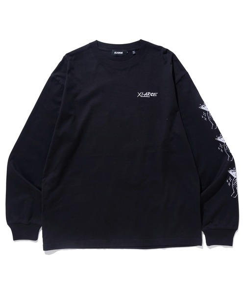 XLARGE（エクストララージ）の「COCKTAIL LOGO L/S TEE（Tシャツ/カットソー・メンズ・ブラック/ホワイト/パープル・S/XL/M/L）」の10枚目の写真