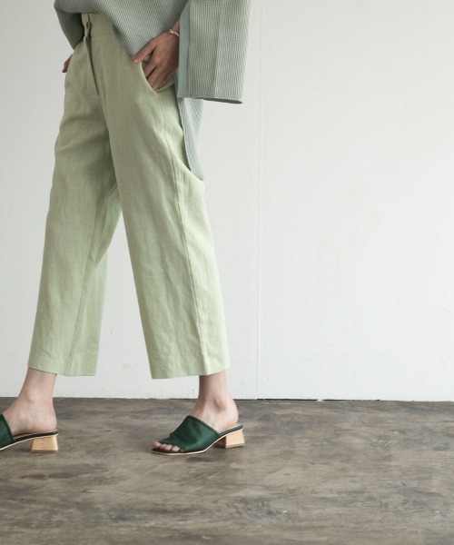 marjour（マージュール）の「LINEN COLOR PANTS（スラックス・レディース・パープル/オレンジ/ミント・M）」の8枚目の写真