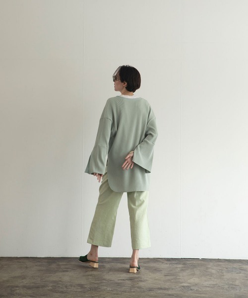 marjour（マージュール）の「LINEN COLOR PANTS（スラックス・レディース・パープル/オレンジ/ミント・M）」の10枚目の写真