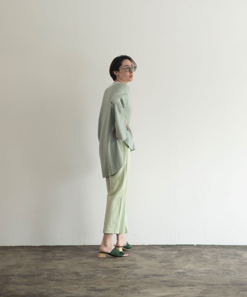 marjour（マージュール）の「LINEN COLOR PANTS（スラックス・レディース・パープル/オレンジ/ミント・M）」の11枚目の写真