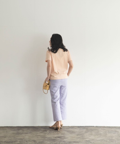marjour（マージュール）の「LINEN COLOR PANTS（スラックス・レディース・パープル/オレンジ/ミント・M）」の14枚目の写真