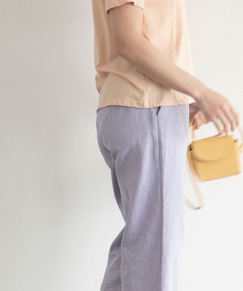 marjour（マージュール）の「LINEN COLOR PANTS（スラックス・レディース・パープル/オレンジ/ミント・M）」の15枚目の写真