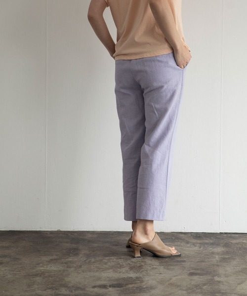 marjour（マージュール）の「LINEN COLOR PANTS（スラックス・レディース・パープル/オレンジ/ミント・M）」の17枚目の写真