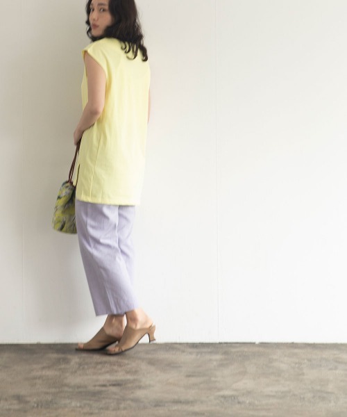 marjour（マージュール）の「LINEN COLOR PANTS（スラックス・レディース・パープル/オレンジ/ミント・M）」の20枚目の写真