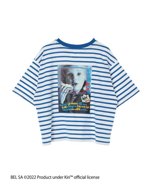 Green　Parks（グリーンパークス）の「KiriバックプリントボーダーT（Tシャツ/カットソー・レディース・その他7・FREE）」の11枚目の写真