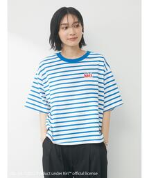 Green　Parks | KiriバックプリントボーダーT(Tシャツ/カットソー)