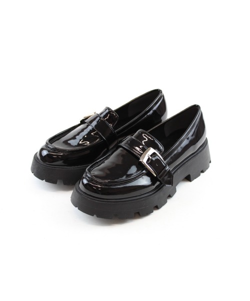 VIVIAN（ヴィヴィアン）の「厚底バックルベルトローファー ZOZOTOWN+オフィシャルサイト限定商品（ローファー・レディース・ダークブラウン/ブラック系その他・LL/S/M/L）」の7枚目の写真