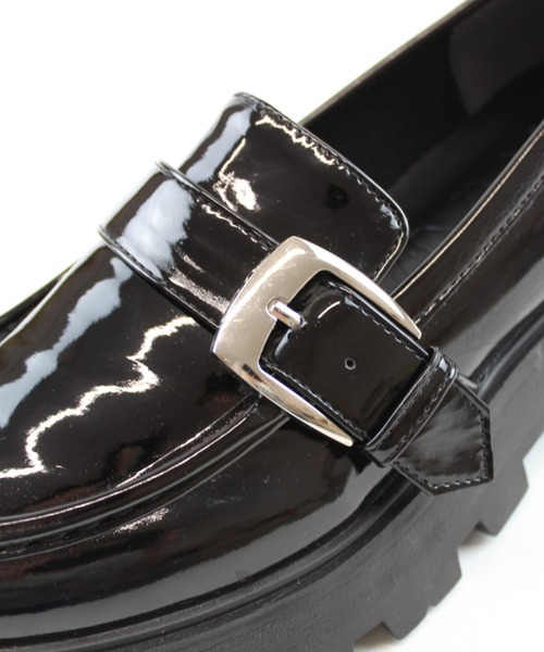 VIVIAN（ヴィヴィアン）の「厚底バックルベルトローファー ZOZOTOWN+オフィシャルサイト限定商品（ローファー・レディース・ダークブラウン/ブラック系その他・LL/S/M/L）」の18枚目の写真