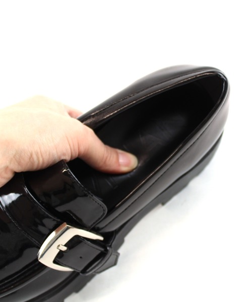 VIVIAN（ヴィヴィアン）の「厚底バックルベルトローファー ZOZOTOWN+オフィシャルサイト限定商品（ローファー・レディース・ダークブラウン/ブラック系その他・LL/S/M/L）」の8枚目の写真