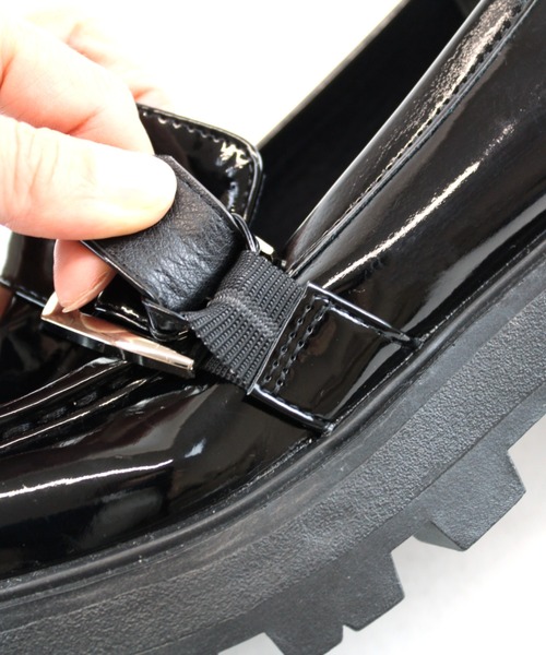 VIVIAN（ヴィヴィアン）の「厚底バックルベルトローファー ZOZOTOWN+オフィシャルサイト限定商品（ローファー・レディース・ダークブラウン/ブラック系その他・LL/S/M/L）」の21枚目の写真