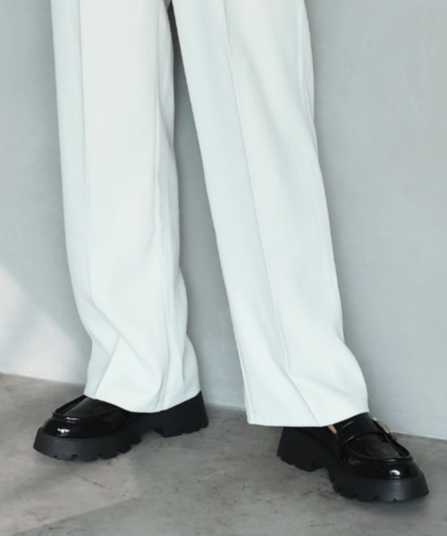 VIVIAN（ヴィヴィアン）の「厚底バックルベルトローファー ZOZOTOWN+オフィシャルサイト限定商品（ローファー・レディース・ダークブラウン/ブラック系その他・LL/S/M/L）」の22枚目の写真