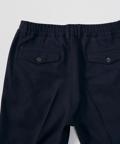 MEN'S MELROSE（メンズメルローズ）の「【WEB限定】イージーケアウーリーサージセットアップパンツ（スラックス・メンズ・ネイビー/ライトブラウン/ブラック/チャコールグレー・3/4/2）」の11枚目の写真