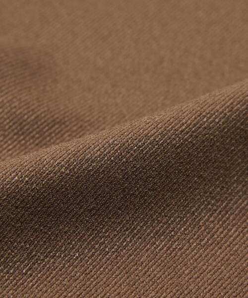 MEN'S MELROSE（メンズメルローズ）の「【WEB限定】イージーケアウーリーサージセットアップパンツ（スラックス・メンズ・ネイビー/ライトブラウン/ブラック/チャコールグレー・3/4/2）」の12枚目の写真