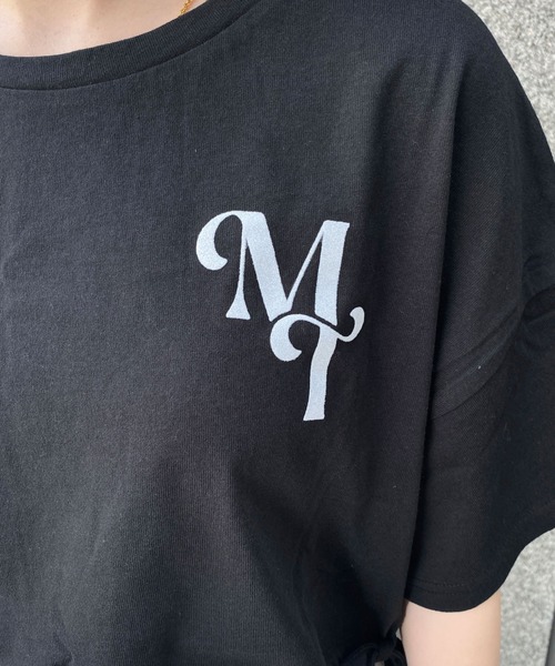 PairPair（ペアペア）の「裾ドロストクロップドＴee（Tシャツ/カットソー・レディース・ブラック/アイボリー・FREE）」の13枚目の写真