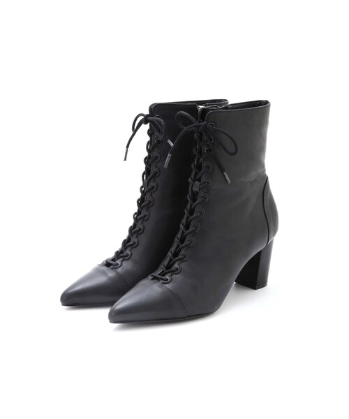 JILL STUART（ジルスチュアート）の「◆ケイティブーツ（ブーツ・レディース・ホワイト/ブラック・23.5cm/23.0cm/24.0cm）」の20枚目の写真