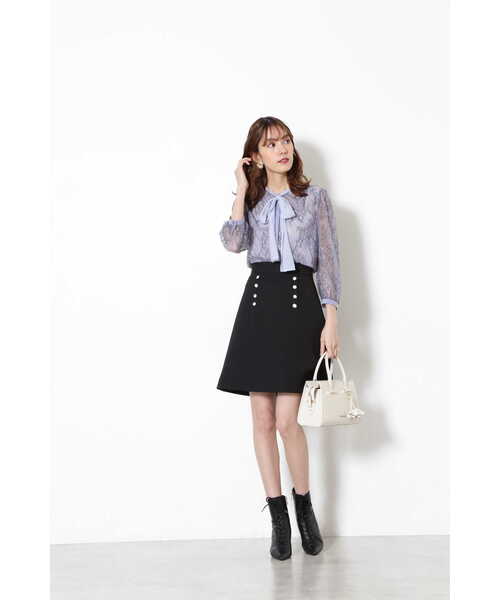 JILL STUART（ジルスチュアート）の「◆ケイティブーツ（ブーツ・レディース・ホワイト/ブラック・23.5cm/23.0cm/24.0cm）」の21枚目の写真