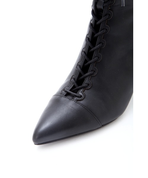 JILL STUART（ジルスチュアート）の「◆ケイティブーツ（ブーツ・レディース・ホワイト/ブラック・23.5cm/23.0cm/24.0cm）」の6枚目の写真