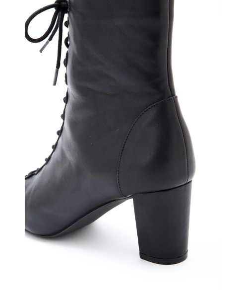 JILL STUART（ジルスチュアート）の「◆ケイティブーツ（ブーツ・レディース・ホワイト/ブラック・23.5cm/23.0cm/24.0cm）」の7枚目の写真