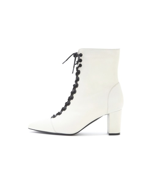 JILL STUART（ジルスチュアート）の「◆ケイティブーツ（ブーツ・レディース・ホワイト/ブラック・23.5cm/23.0cm/24.0cm）」の13枚目の写真