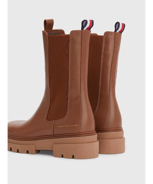TOMMY HILFIGER（トミーヒルフィガー）の「チェルシーブーツ（ブーツ・レディース・ブラウン/ブラック・24cm/23.5cm/23cm）」の9枚目の写真
