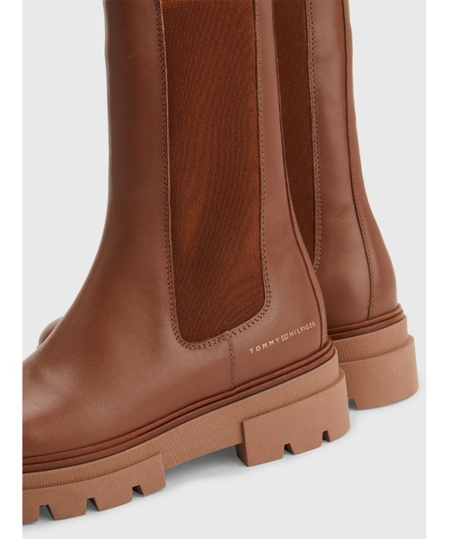TOMMY HILFIGER（トミーヒルフィガー）の「チェルシーブーツ（ブーツ・レディース・ブラウン/ブラック・24cm/23.5cm/23cm）」の11枚目の写真
