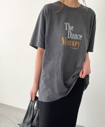 CANAL JEAN | El mar(エルマール) "The Dance Monkey"ピグメント半袖Tシャツ(Tシャツ/カットソー)