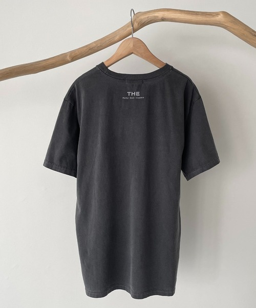 CANAL JEAN(キャナルジーン)の「El mar(エルマール) "The Dance Monkey"ピグメント半袖Tシャツ(Tシャツ/カットソー・レディース・チャコールグレー・ONE SIZE)」の9枚目の写真