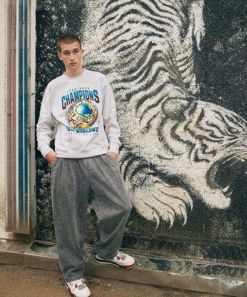 HUF（ハフ）の「CHAMPIONS CREWNECK / HUF クルースウェット 