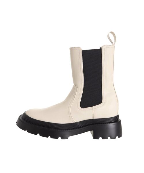 EVRIS（エヴリス）の「サイドゴアインソールワークブーツ（ブーツ・レディース・ブラック/アイボリー・SMALL/LARGE/MEDIUM）」の21枚目の写真