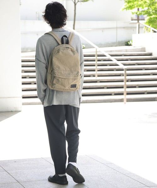 THE SHOP TK (ザ ショップ ティーケー )の「◆【N/ordinary/ノーディナリー】別注バックパック(バックパック/リュック・メンズ・ブラック/ライトベージュ・00)」の9枚目の写真