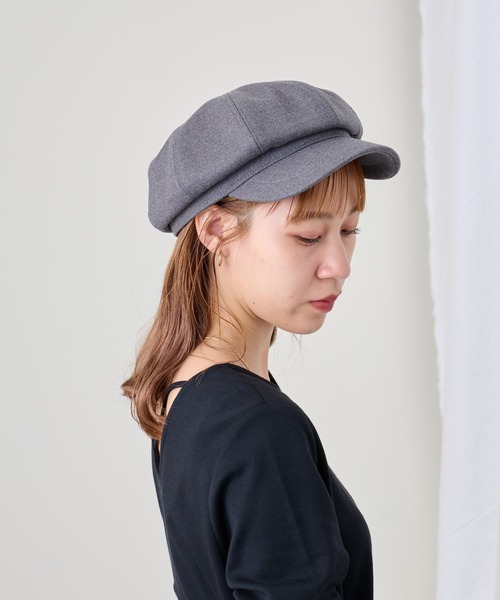 COLONY 2139（コロニートゥーワンスリーナイン）の「ポリエステルビスコースキャスケット（キャスケット・レディース・ブラック/ブラウン/グレー/アイボリー・FREE）」の18枚目の写真