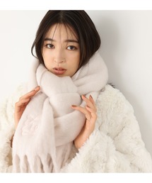 one after another NICE CLAUP | N刺しゅう入りブークレマフラー/premium order(マフラー)