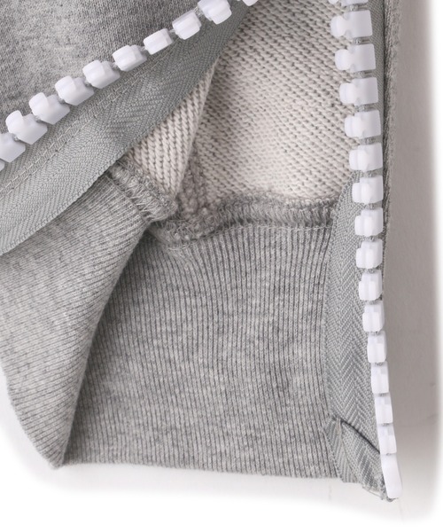 1piu1uguale3 RELAX（ウノピュウノウグァーレトレリラックス）の「1PIU1UGUALE3 RELAX/ウノピゥ ウノ ウグァーレ トレ リラックス/ ビッグファスナーサイドロゴスウェットパンツ（スウェットパンツ・メンズ・ブラック/グレー・S/M/L/XL）」の5枚目の写真