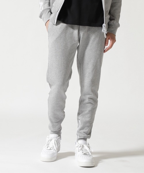 1piu1uguale3 RELAX（ウノピュウノウグァーレトレリラックス）の「1PIU1UGUALE3 RELAX/ウノピゥ ウノ ウグァーレ トレ リラックス/ ビッグファスナーサイドロゴスウェットパンツ（スウェットパンツ・メンズ・ブラック/グレー・S/M/L/XL）」の9枚目の写真